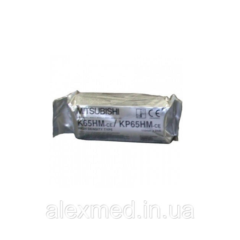 Папір для відеопринтера, високої щільності MITSUBISHI K65HM-CE