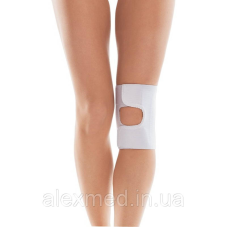 Бандаж колінного суглобу (з відкритою чашкою) Білий, 5 (46-49)