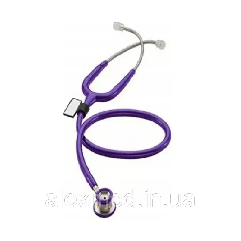 Стетоскоп для немовлят з подвійною головкою сталевий MDF Фіолетовий