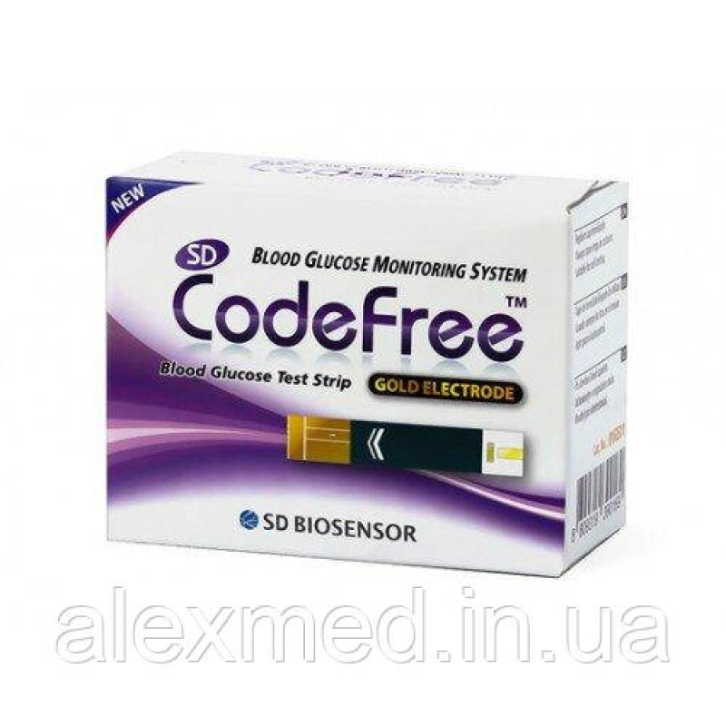 Тест-смужки на глюкозу SD CodeFree 50 шт. Тест-смужки на глюкозу SD CodeFree 50 шт.