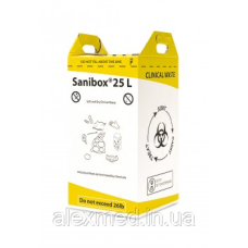 Контейнери Sanibox (РЕ пакет + картон) 25