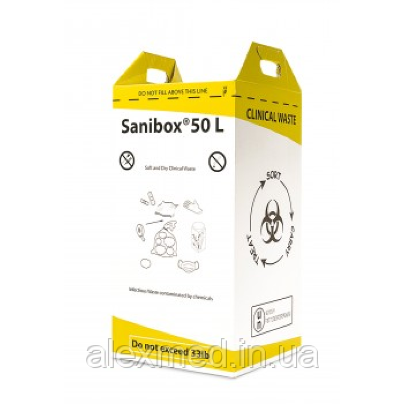 Контейнери Sanibox (РЕ пакет + картон) 50