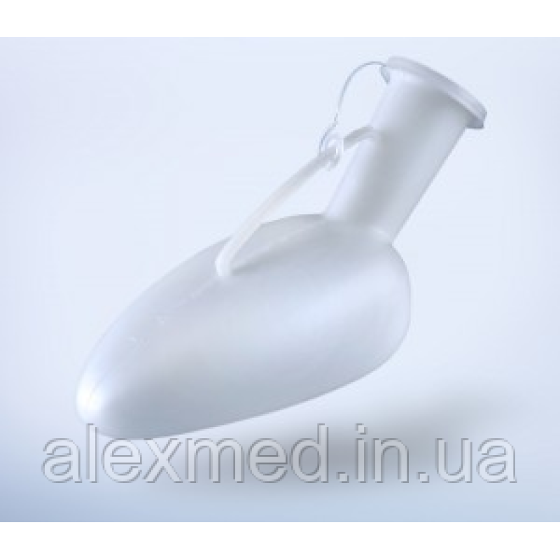 Ємкість для збору сечі для чоловіків Plastilab, 1000 мл, з HDPE, з кришкою