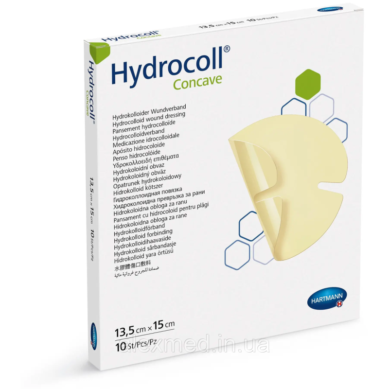 Пов’язка гідроколоїдна Hydrocoll® Concave 13,5см х 15см