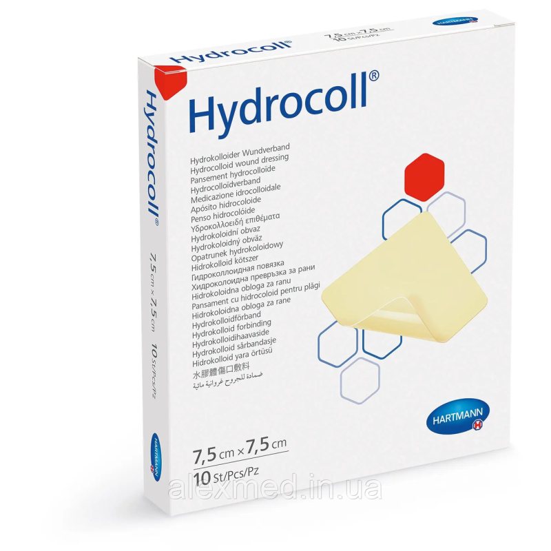 Пов’язка гідроколоїдна Hydrocoll 7.5х7.5 см
