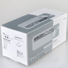 ПДС WEGO 4/0, 75 см, голка 22 мм, колюча 1/2