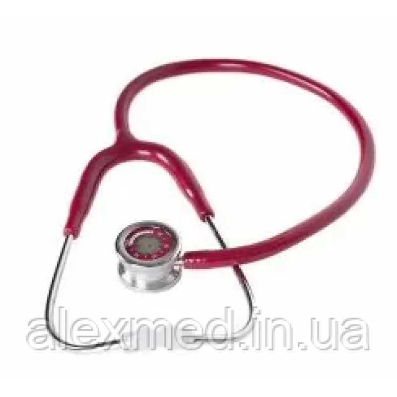 Стетоскоп для дорослих MDF Pulse Time Бордовий
