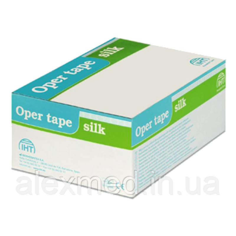 Oper tape silk, Пластир на основі з штучного шовку 2.5см х 5м