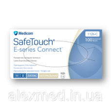 Рукавички латексні SafeTouch® E-Series опудренні L