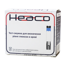 Тест-смужки до глюкометра Heaco Safe AQ Voice (25 шт.)