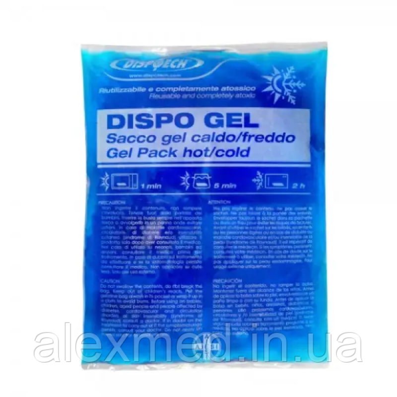Багаторазовий компрес гаряче/холодне Dispotech DispoGel 14х24 см
