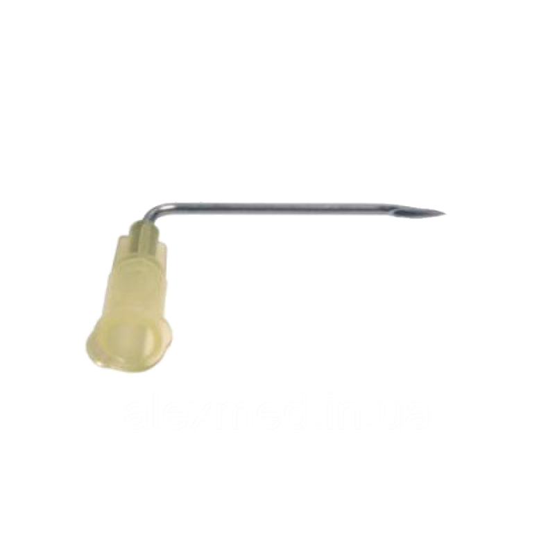 Вигнута голка Хубера ONCOMEDICA 20G*25мм Вигнута голка Хубера ONCOMEDICA 20G*25мм