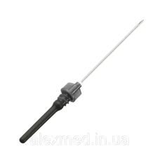 Голка для вакуумного забору крові «ВОЛЕС» 22G (0,7х38мм) чорна