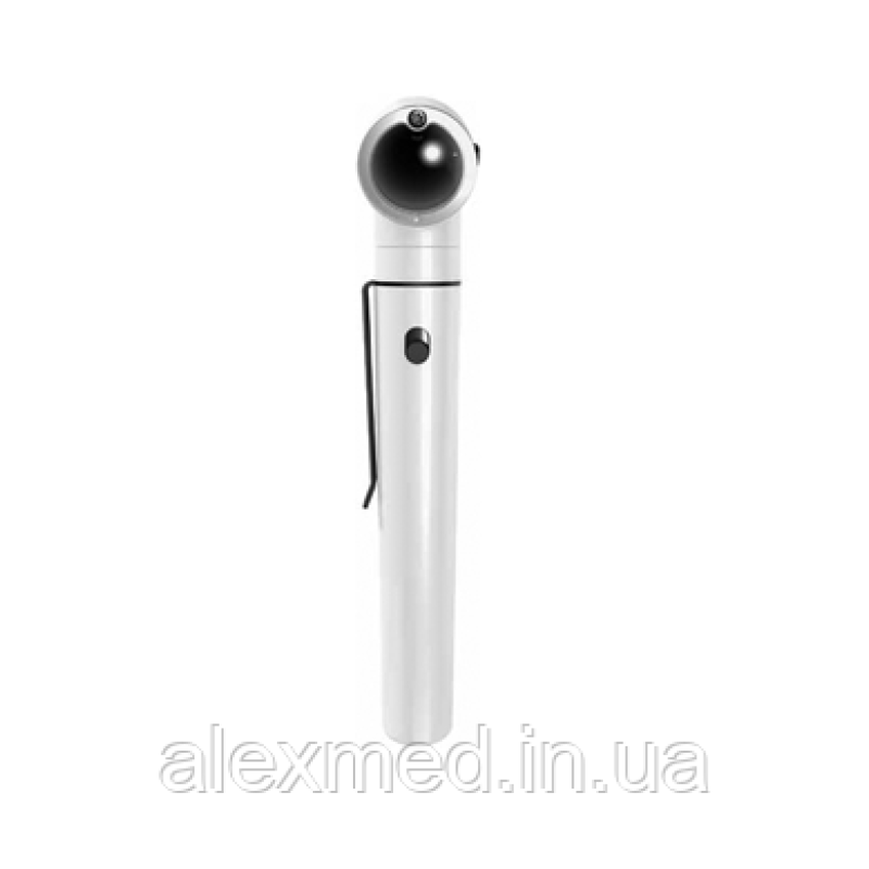 Отоскоп e-scope, Ф. O. (фіброоптичний), LED (світлодіодний) 3,7 В, у футлярі Білий