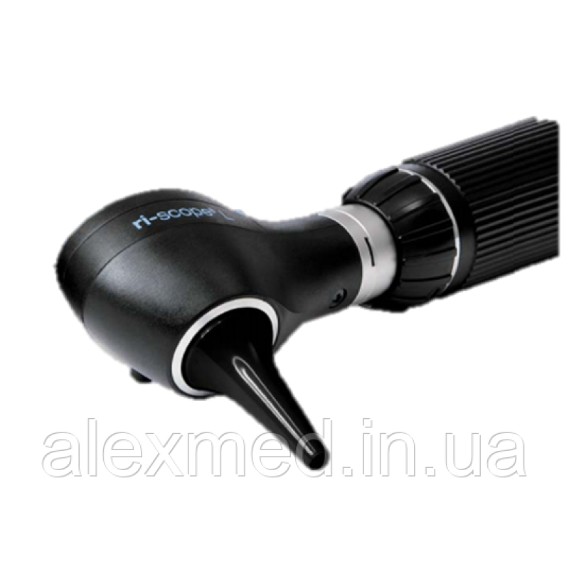 Отоскоп ri-scope® L3 фіброоптичний LED 3,5 В, з рукоятками З 2 літієвих батарей Riester